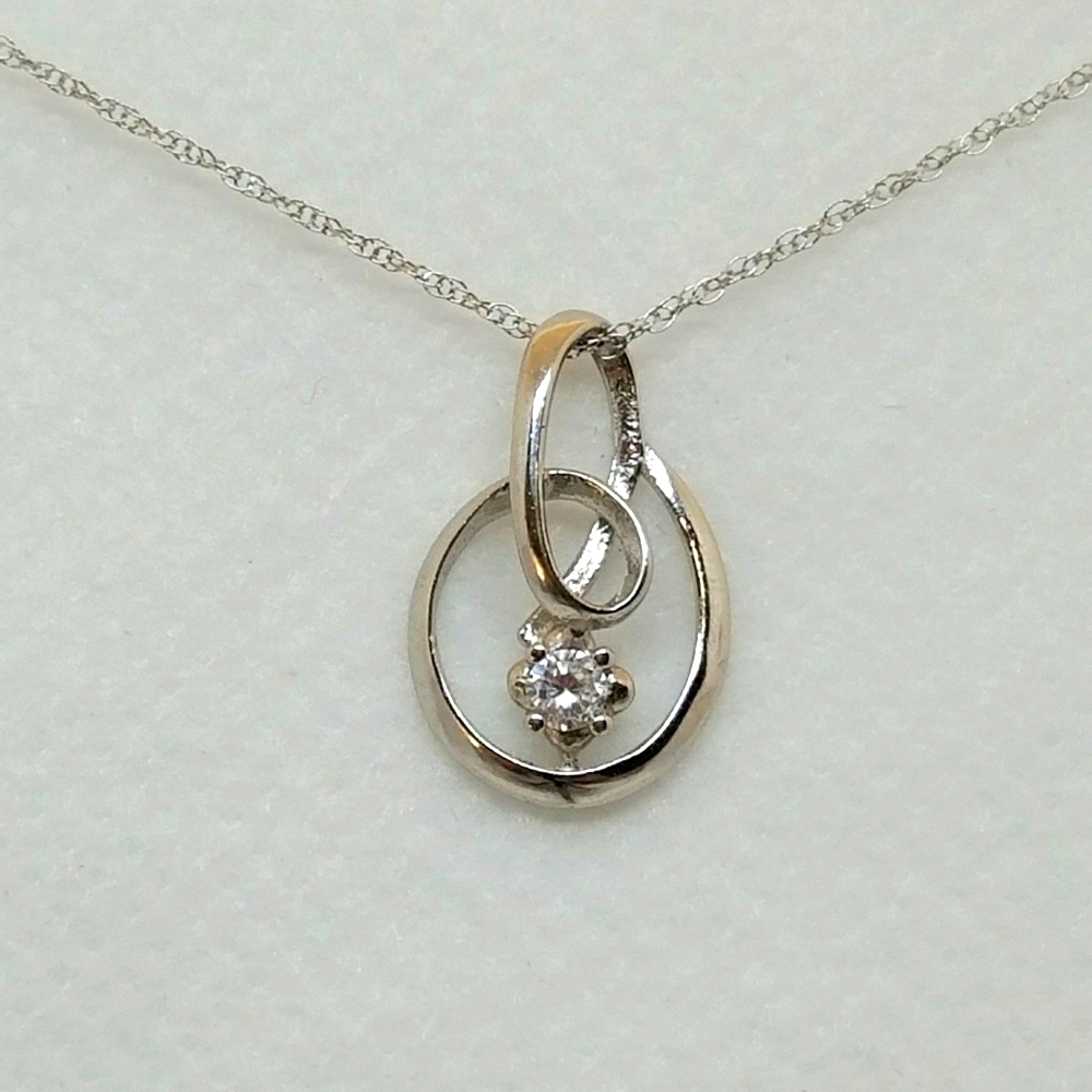 925 SS CZ Pendant